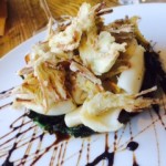 impiattare i calamari in modo originale