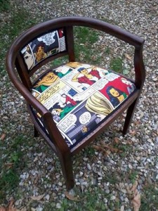 poltrona a fumetti