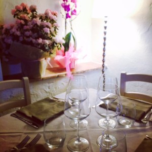 ristorante romantico per anniversario