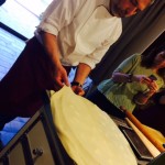 chiudere la focaccia con la sfoglia