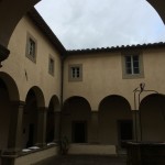 il chiostro della casa del Chianti Classico