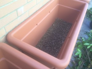 mettere un piccolo strato di argilla espansa nel fondo del vaso