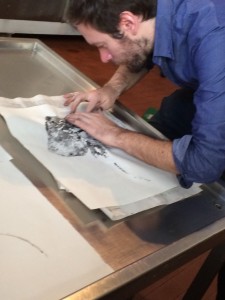 dipingere con il nero di seppia la tecnica migliore