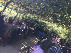 mangiare al fresco
