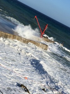 genova, onde del mare
