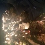 presepe di notte