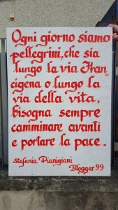 pensiero sul giubileo e la Via Francigena