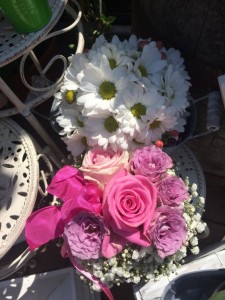 bouquet di fiori per un'amica