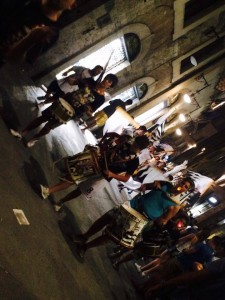 La contrada della Lupa, festeggia la vittoria