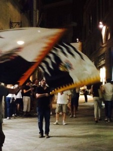 festa nella notte per la Lupa