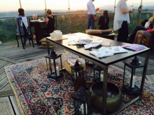 arredare ristorante all'aperto idee