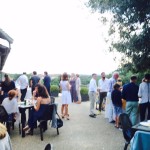 A cena con i produttori Il Borro