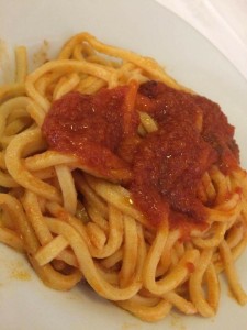 Pici all'amatriciana