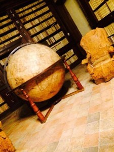 Sala del mappamondo a Fermo