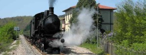 itinerario del treno a vapore di Siena