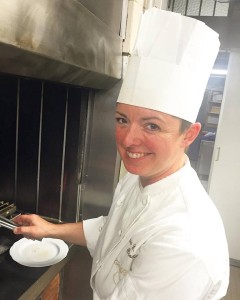 la chef de La tenda Rossa Maria Probst