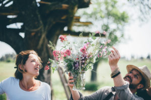 floral design in Tuscany