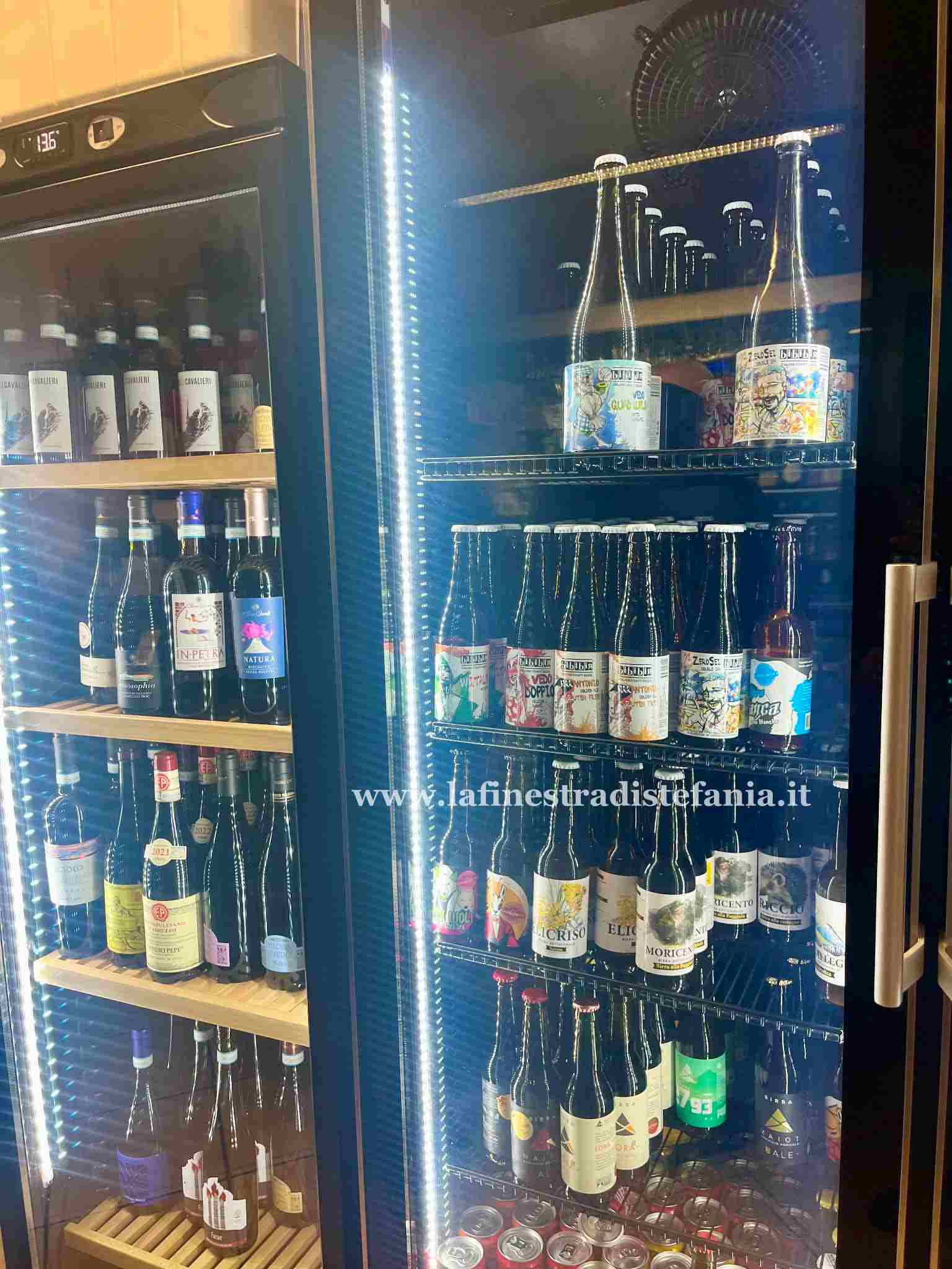 carta dei vini abruzzesi e delle birre