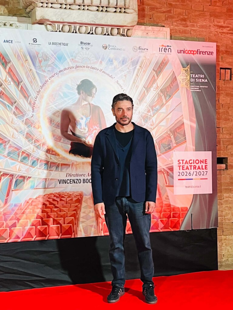 Giuseppe Zeno al Red Carpet di Siena foto di Stefania Pianigiani